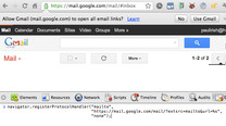 Click here to read Set Gmail as Your Browser's Default Email Client with a Simple Hack