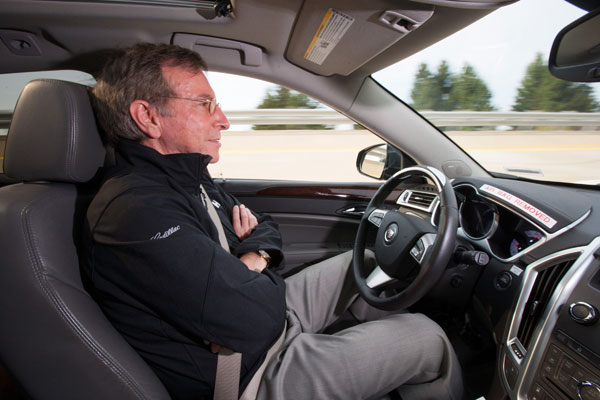 Cadillac road tests self-driving Super Cruise tech, could hit highways by mid-decade