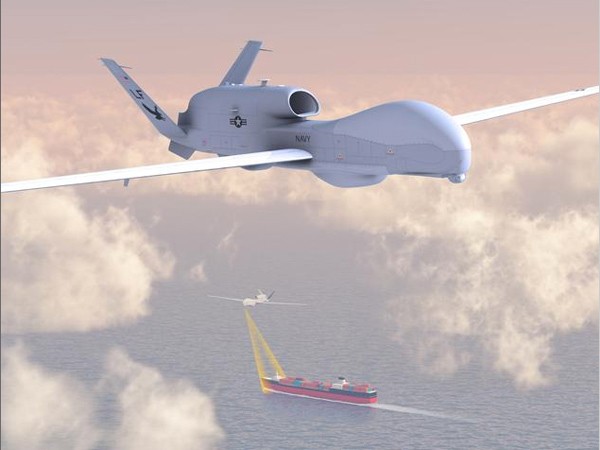 Northrop Grumman Unveils US Navy's MQ4C BAMS Triton unmanned aircraft